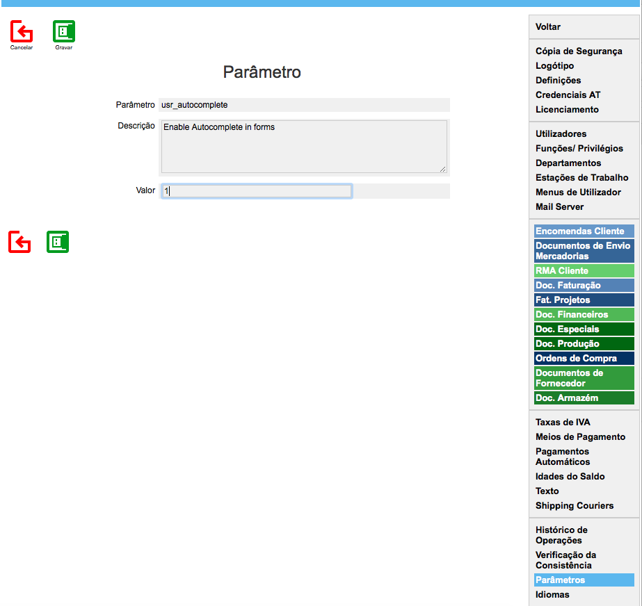 Enable AutoComplete in Gestix